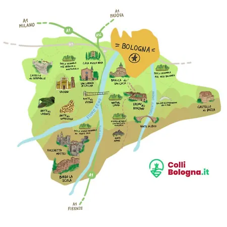 Appartement L'incanto Sui Colli Con Giardino Privato Pianoro