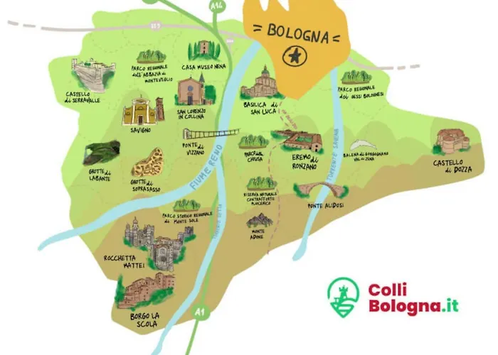 Apartmán L'incanto Sui Colli Con Giardino Privato Pianoro